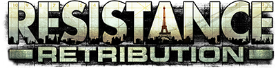 Resistance: Retribution logo for PSP